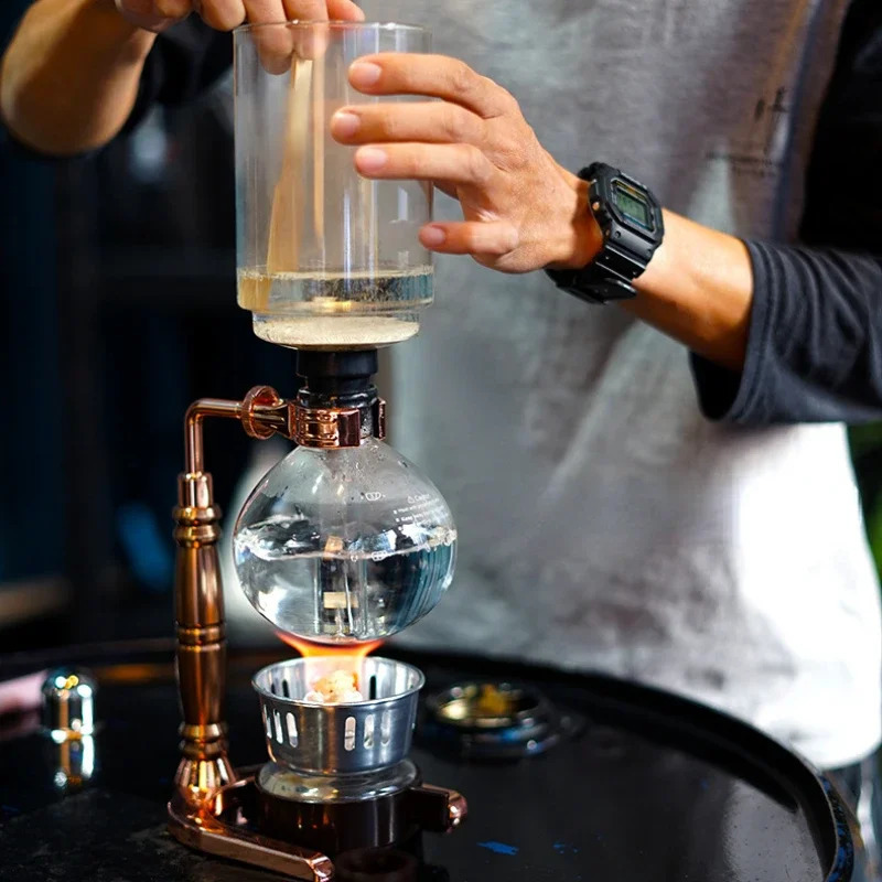 Siphon Coffee Maker 35Cups Pots High Quality Coffee Kettle Pot Set Coffee Accessories Barista Tools Maker 240802