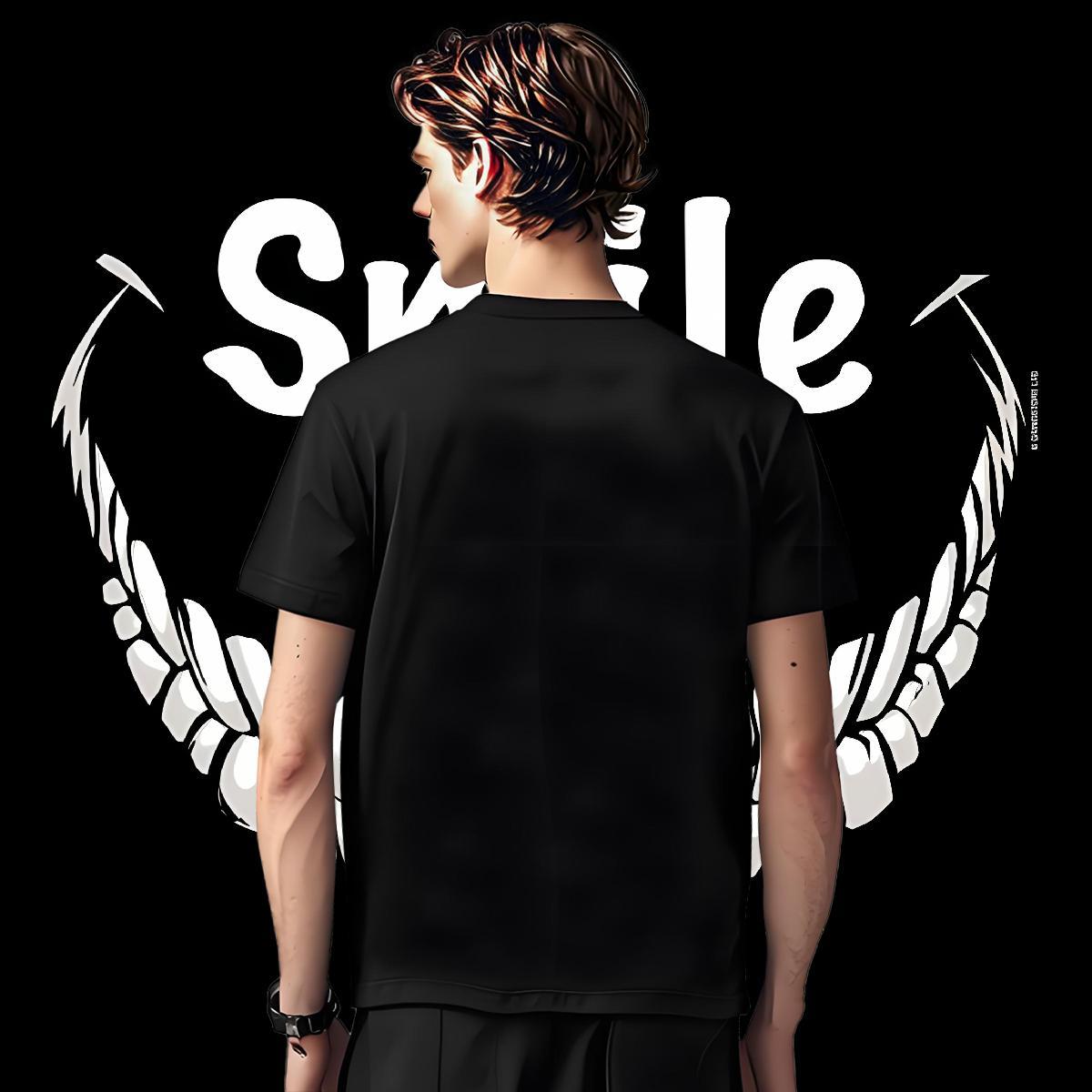 New T Shirts Men 230g Cotton bottle High Street Hip Hop Tshirts Breathable Short Sleeve Popular Mens Tshirts Graphic