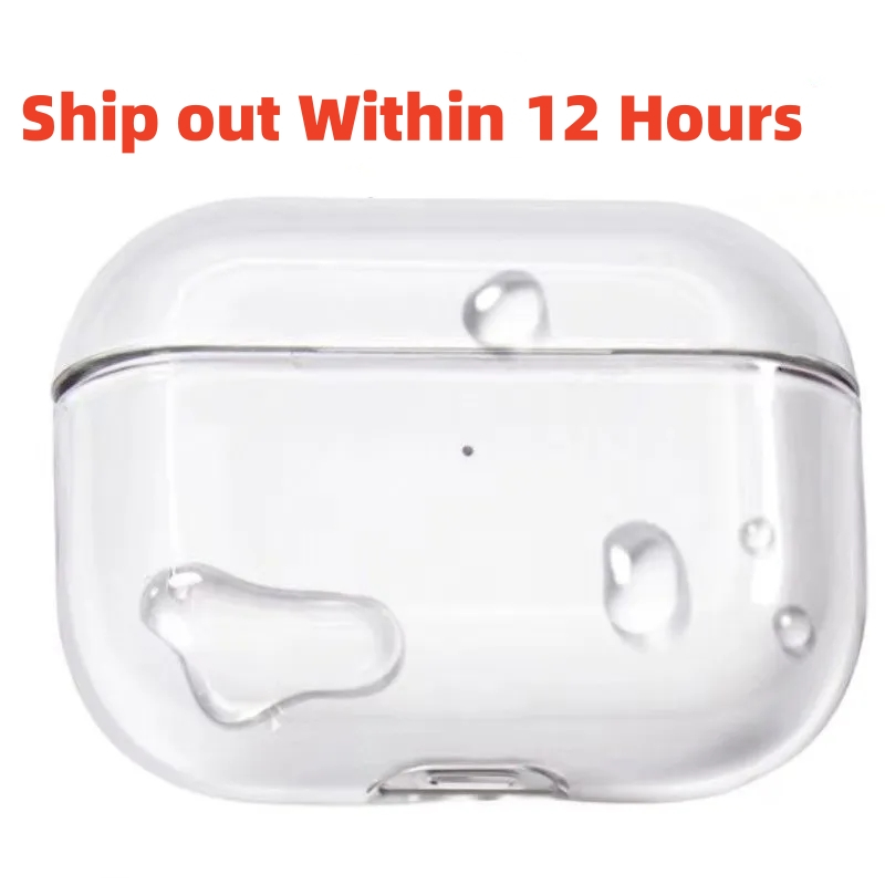 Stock For Airpods pro 2 3 4 air pod max earphones Accessories airpods 4 Silicone Cute Protective Headphone Cover airpod pro 2nd AIOYE TPU Shockpr