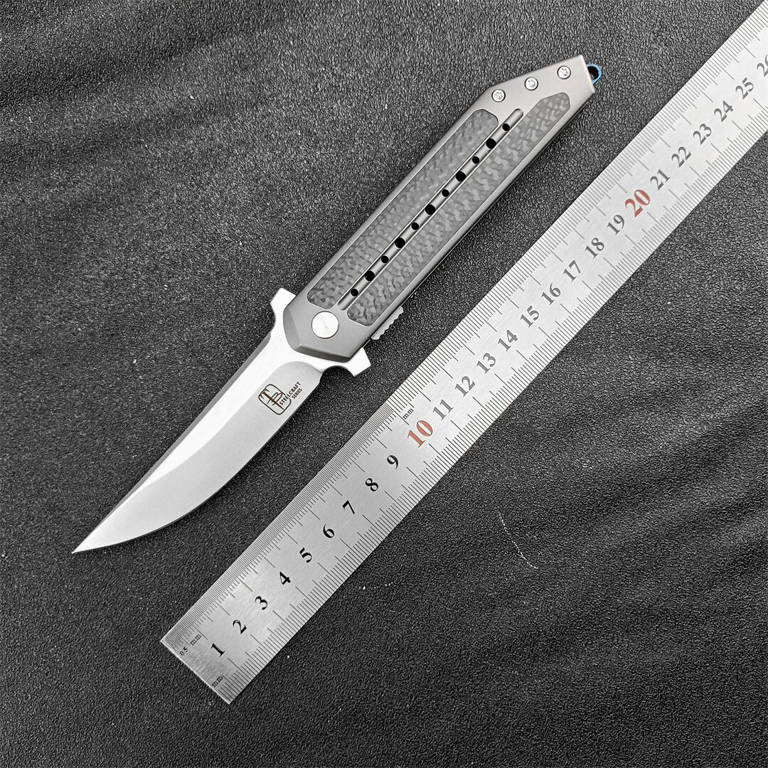 Begg Steelcraft Series Flipper Knife 3.46'' D2 Blade T6 Handles Outdoor Survival hunting Camping Tactical Pocket Knives EDC TOOLs