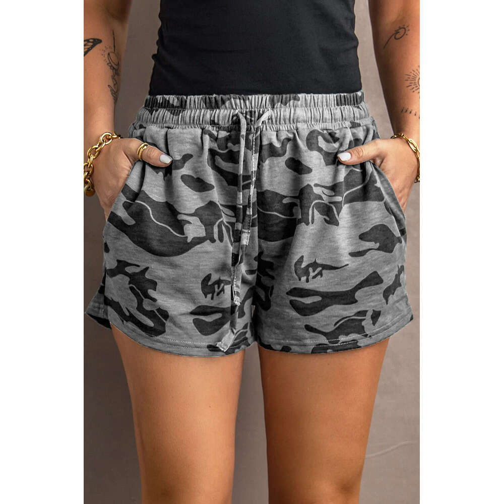 Casual Shorts Womens 2024 Summer New High Waisted Elastic Loose Wide Leg Pants Plaid Trousers Waterproof Trousers Man Jeans for Pregnant Women