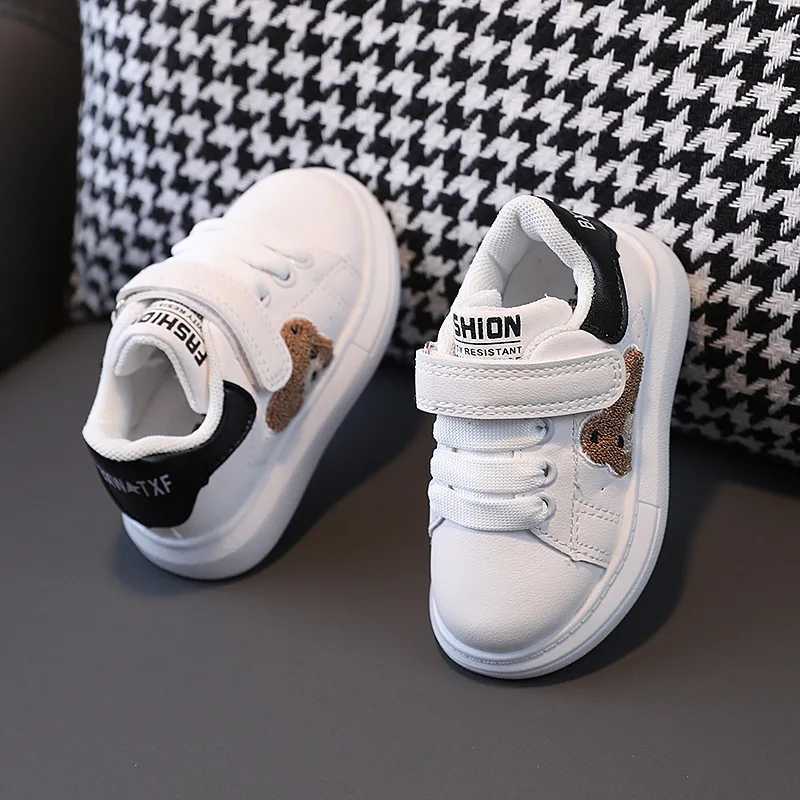 First Walkers Baby Shoes 1 Year Children Kids Casual Shoes Baby Boy Girl Sneakers Sports Shoes White Trainers Tennis Toddlers Infant Footwear H240805