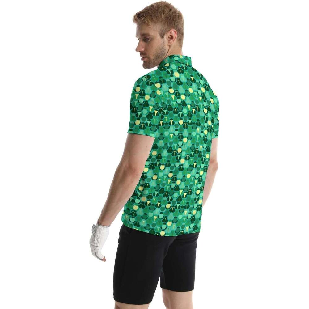 Fashion Mens Polo shirt Flashes Funny Hawaiian Beach Summer Golf Polo Shirts Polos shirts tshirt Casual tops summer clothes Short sleeve Free shipping