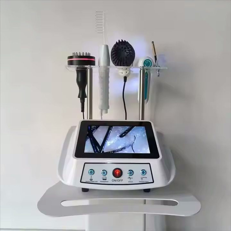 New Arrival Hair Loss Treatment Regrowth Machine Hair Scalp Therapy With Hair Follicle Detection Analysis for Salon Use with CE