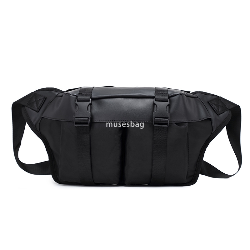 Chest bag men's large capacity Japanese casual cargo bag shoulder bag crossbody bag men's fashion brand sports waist pack tide ins