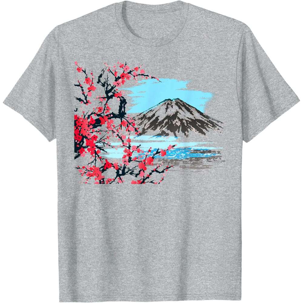 T shirt Mens Japanese Traditional Woodblock Art Design T-Shirt shirts tshirt graphic tee Casual tops summer clothes Short sleeve Free shipping