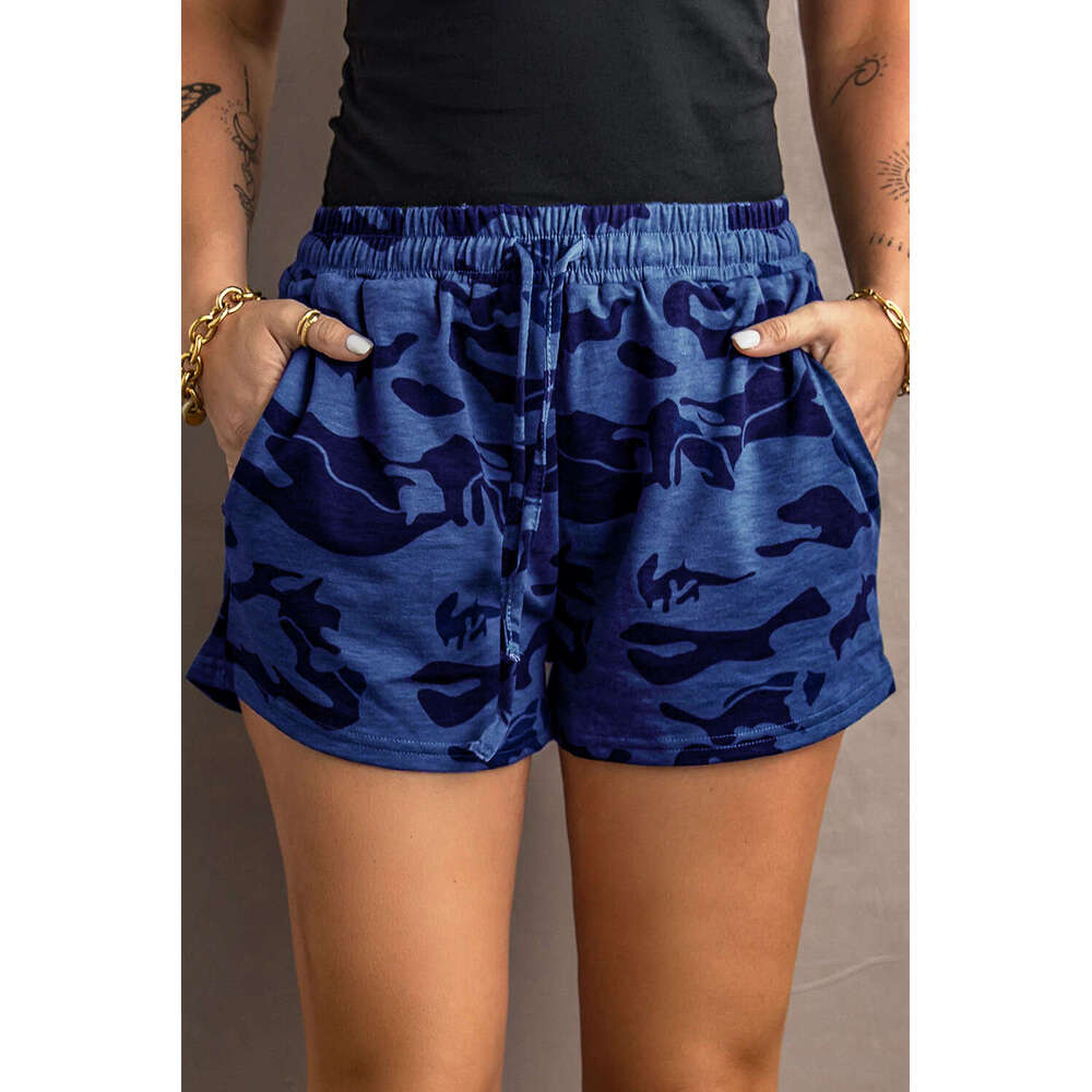 Casual Shorts Womens 2024 Summer New High Waisted Elastic Loose Wide Leg Pants Plaid Trousers Waterproof Trousers Man Jeans for Pregnant Women