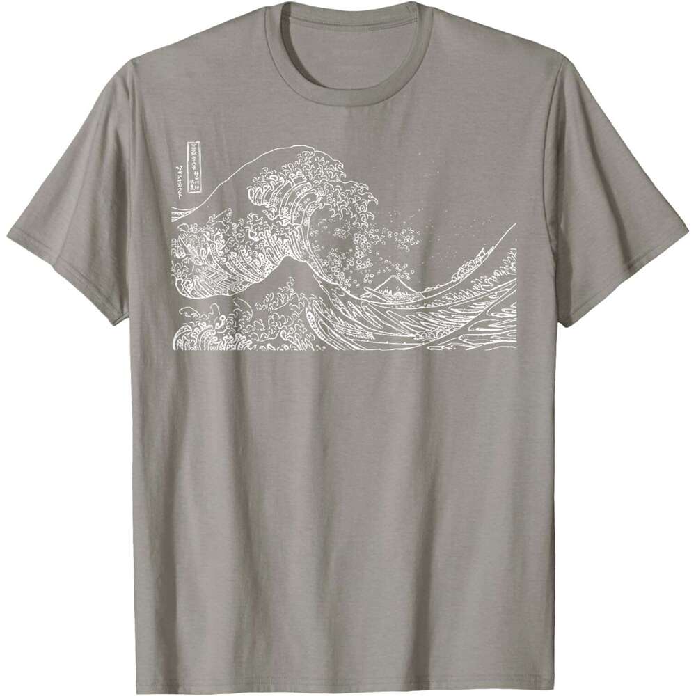 T shirt Mens Japanese Wave Ocean Traditional Japan Graphic T-Shirt shirts tshirt graphic tee Casual tops summer clothes Short sleeve Free shipping