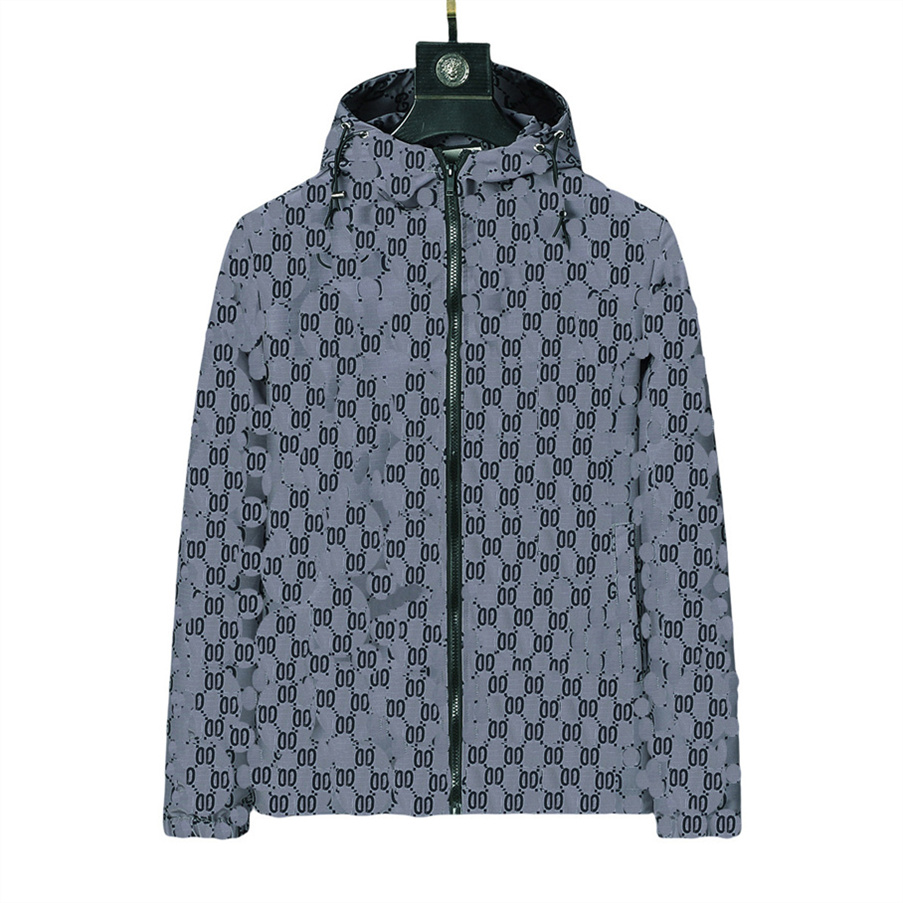 new luxury Mens jacket windproof zipper windbreaker Men Woman Coat Autumn Winter man designer jackets High Quality Hooded clothing printing letter