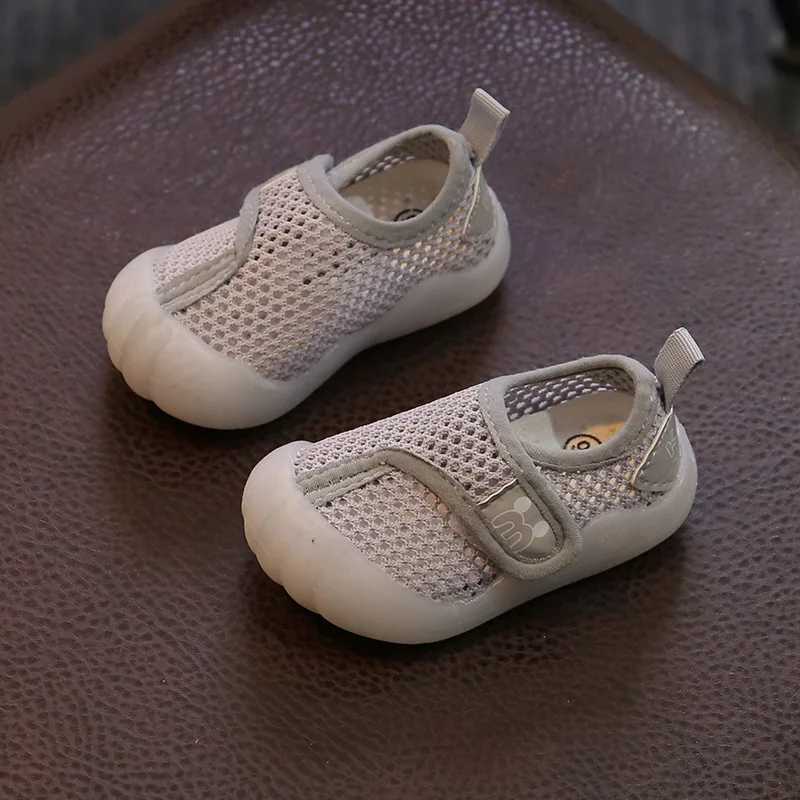 Sneakers Children Mesh Shoes Breathable Toddler Sneakers Kids Running Footwear Boys Girls Soft Bottom Non-slip Shoes Baby Casual Footwear H241221