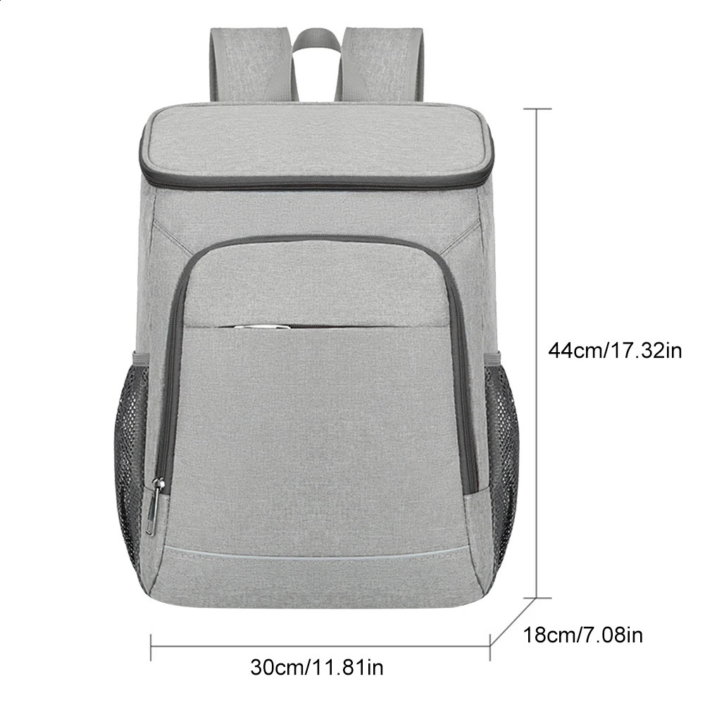 backpack waterproof thick Cmaping cooler bag large capacity insulation picnic refrigerant 240910