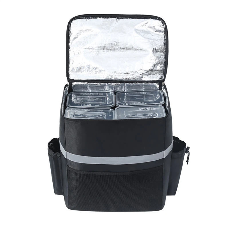 151835L ultra large food bag cooler box fresh delivery backpack New insulated 240910