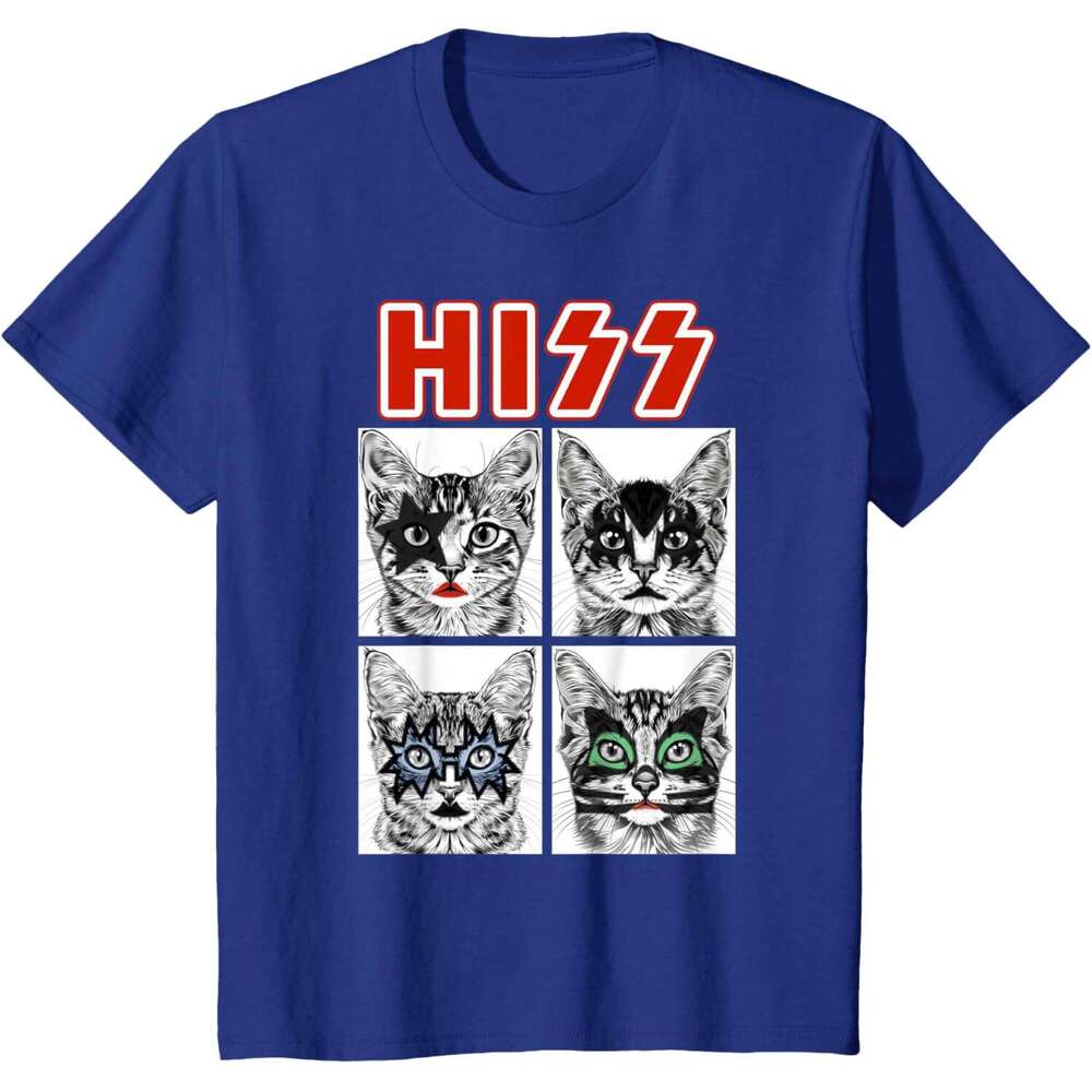 T shirt Mens Retro Rock Music Concert Band Men Kids Women Funny Cat T-Shirt shirts tshirt graphic tee Casual tops summer clothes Short sleeve Free shi