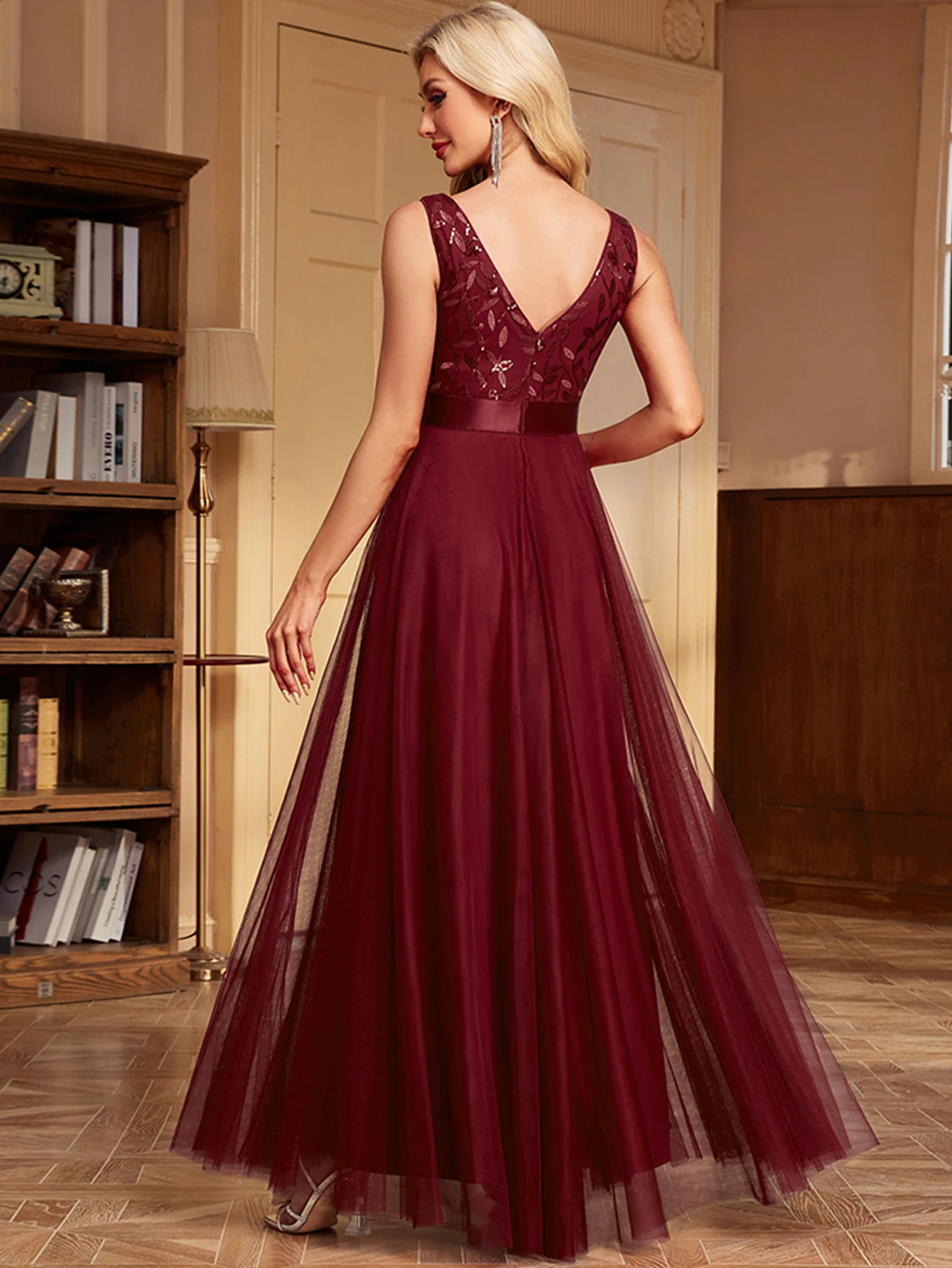 Sexy prom bridesmaid dresses for women elegant mesh birthday evening party dress woman backless maxi sequin summer dress vestido 240805