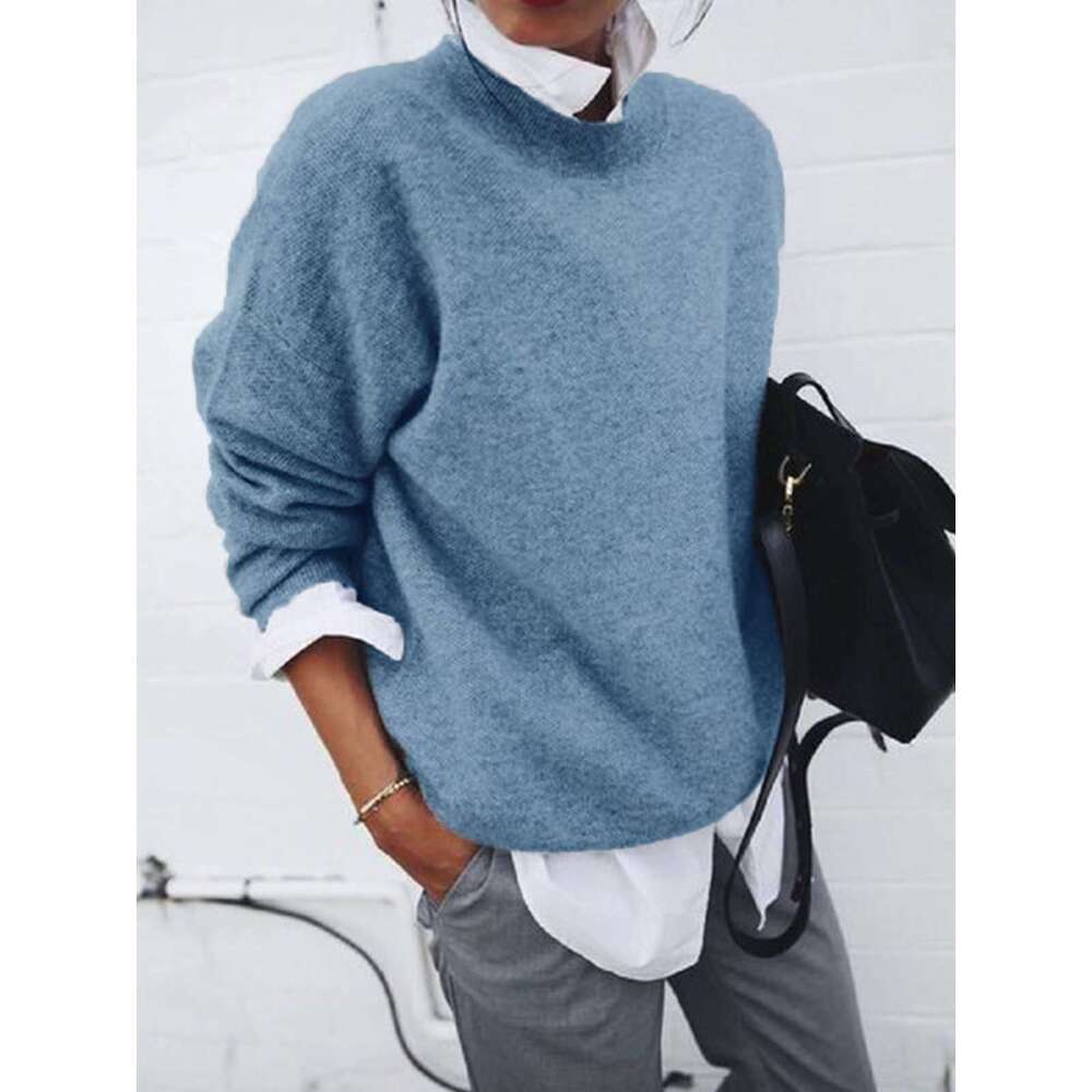 2024 Autumn New Pullover Long Womens Solid Color Knitted Cashmere Sweater Jumpers Designer Womens Fallautumn Cashmere Sweaters Cardigan Designer Woman