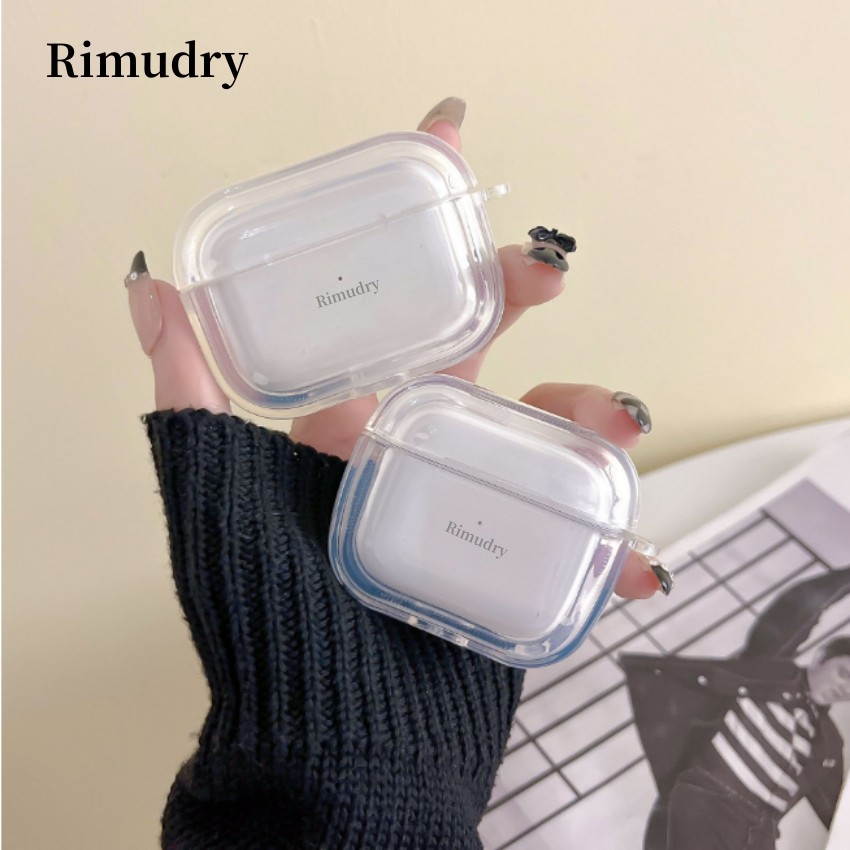 For air pro 2 2nd generation 3 pros max Headphone Accessories Solid TPU Silicone Protective Earphone Cover Wireless Charging Rimudry Case USA Stock