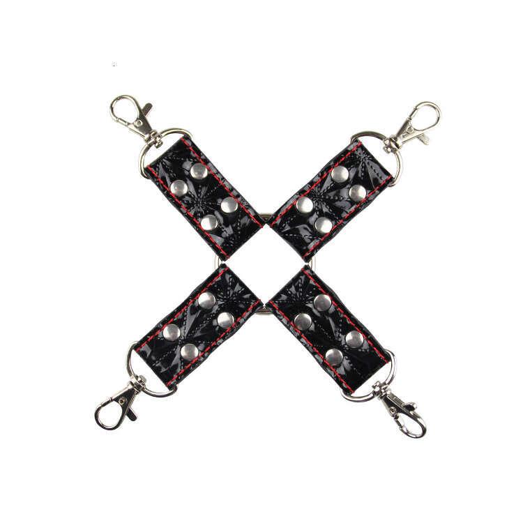 Bed Flirting SM Leather Bondage Set Flirt Sex Leather Handcuffs Product for Adult Games Supplies