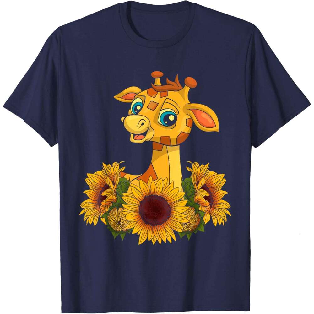 T shirt Mens Suower Safari Africa Animal Toddlers Kids Gift Giraffe T-Shirt shirts tshirt graphic tee Casual tops summer clothes Short sleeve Free shi
