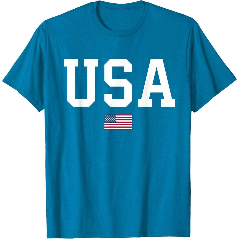 T shirt Mens USA T Shirt Women Men Patriotic American Flag July 4th T-Shirt shirts tshirt graphic tee Casual tops summer clothes Short sleeve Free shi