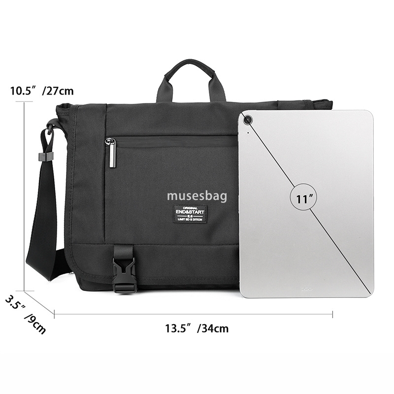 New crossbody bag men function fashion brand shoulder bag large capacity commuter messenger bag Day crossbody backpack men's bag