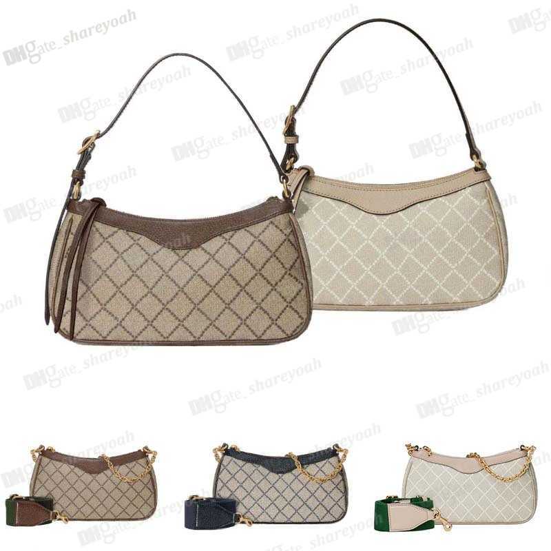 Shoulder Bags Luxury Designer Womens handbag small bag high quality flower canvas wallet Leather man purse Crossbody Designer clutch phone black chain bag