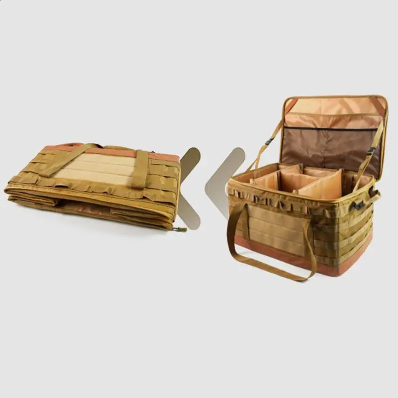 Outdoor picnic bag waterproof camping organizer cooler lunch box portable large capacity food storage 240910