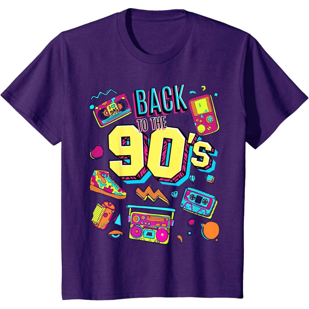 T shirt Mens Womens Vintage Retro Back To 90s Graphic Design T-Shirt shirts tshirt graphic tee Casual tops summer clothes Short sleeve
