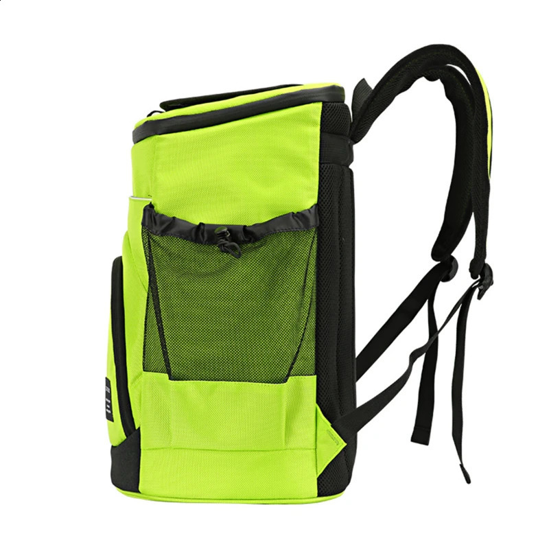 30L Cooler Bag Soft Large 36 Cans Thermal Backpack Insulated Travel Beach Beer Leakproof Food Storage Bag 250528