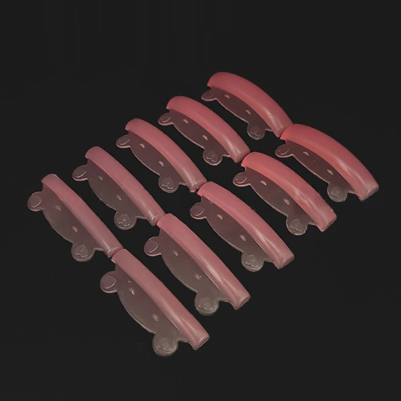 5 pairs of silicone eyelash burn pads adhesive curler shielding and lifting 3D application makeup tools accessories 240729
