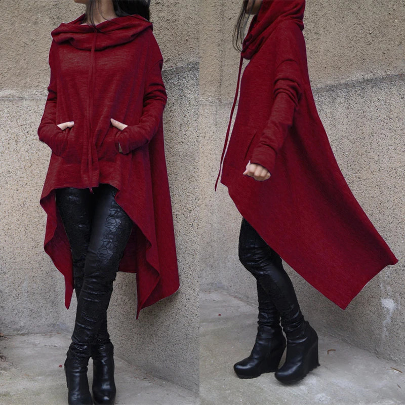 Winter Autumn Fashion Oversize Hoodies Sweatshirt Women Loose Hoody Mantle Hooded Pullover Outwear Coat Vestidos Mujer Shirts 240813