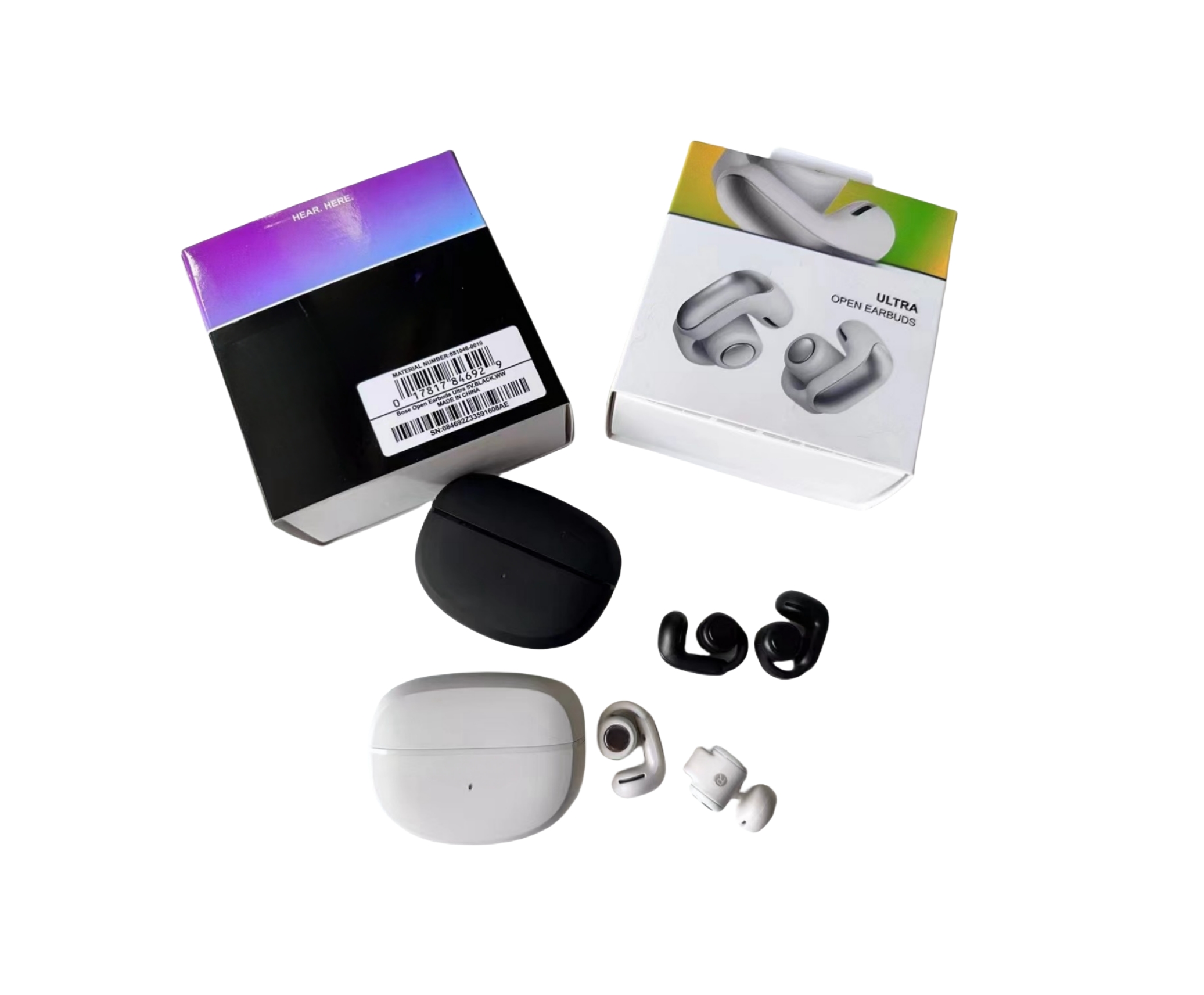 Headphone In-Ear ultra open Smart True Wireless Noise Cancelling Music Sports Bluetooth Headphones Voice Call Portable Earphone earclip