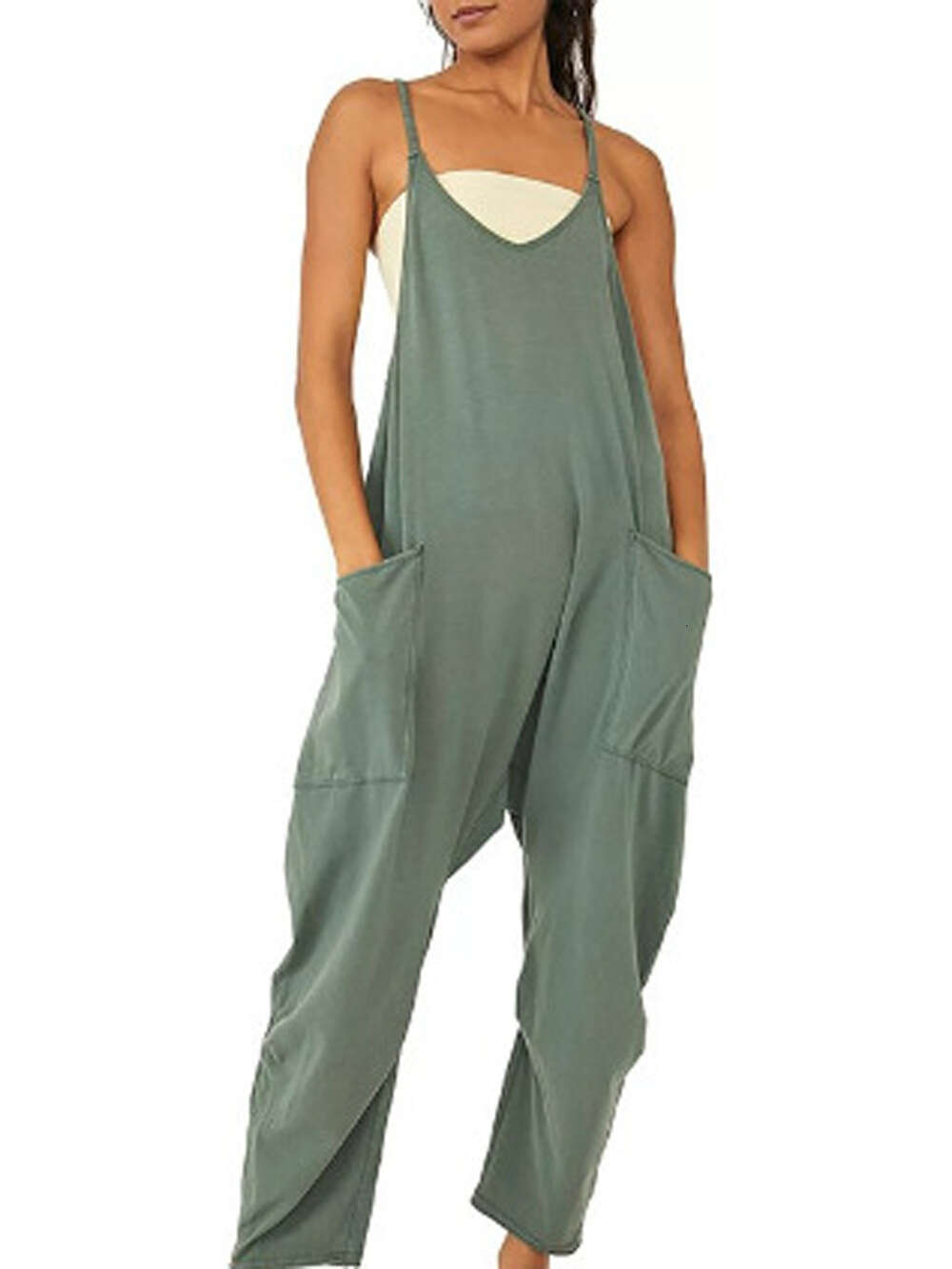Womens Jeans Pants 2024 Womens Zipper Pocket Sling Bodysuit Strap Pants Breathable Simplicity College Style Straight Tube Sport Gold Velvet Pants
