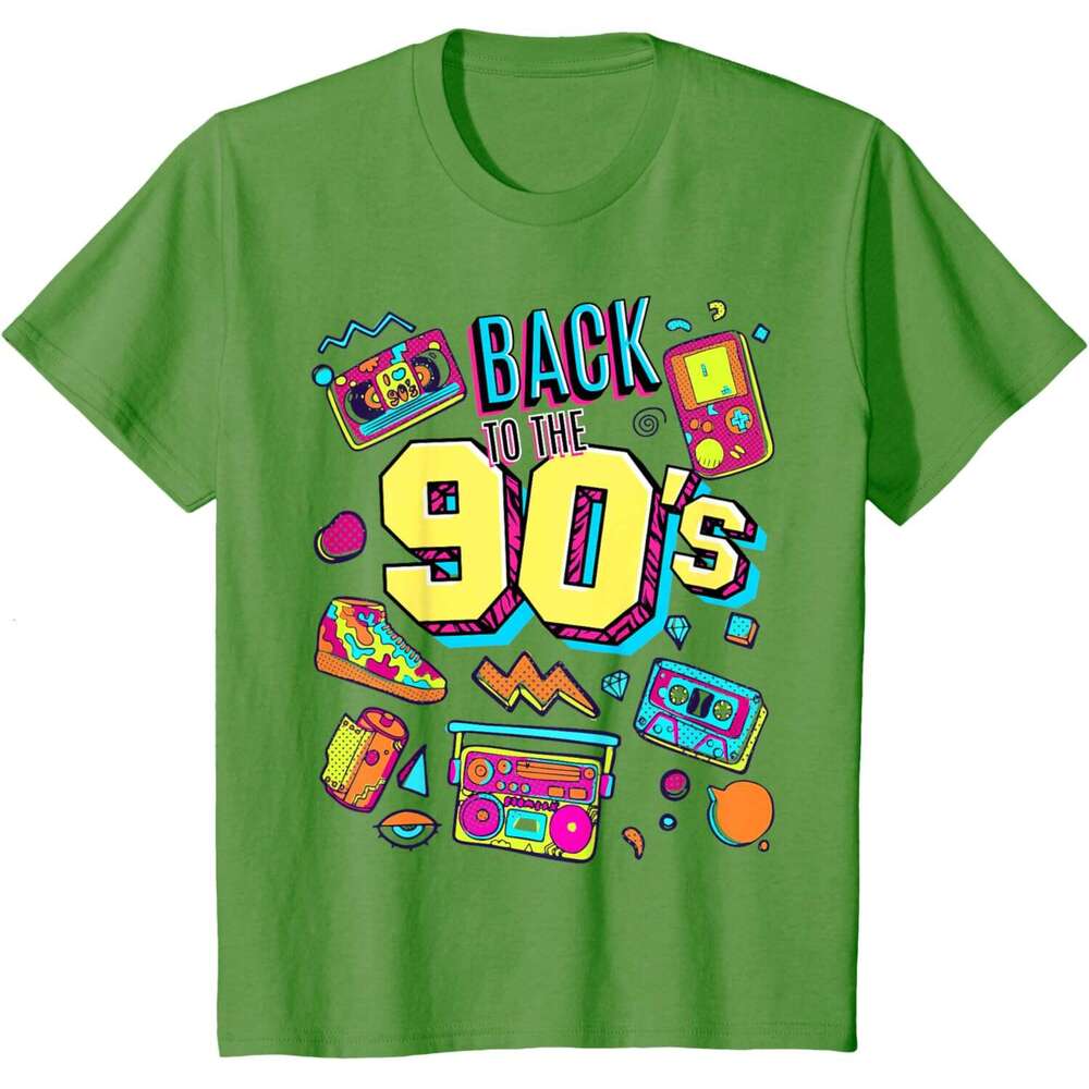 T shirt Mens Womens Vintage Retro Back To 90s Graphic Design T-Shirt shirts tshirt graphic tee Casual tops summer clothes Short sleeve