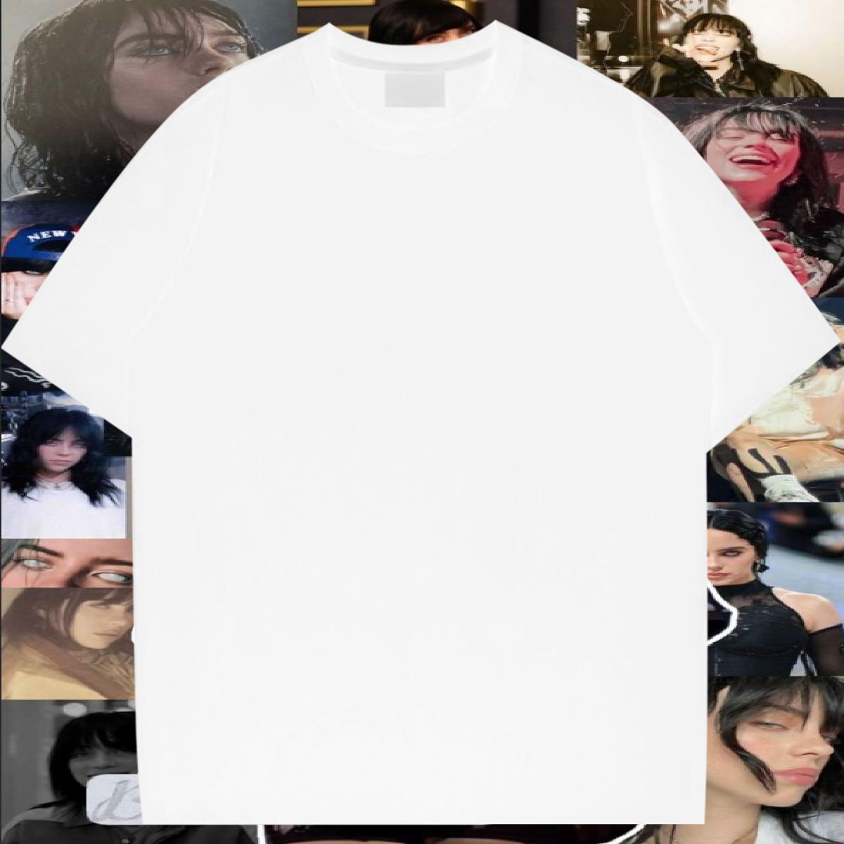 High Quality Men T Shirts 100% Cotton 230g letter Anime Printing Street Custom Anime Crew Neck Tshirts New Arrival Clothings