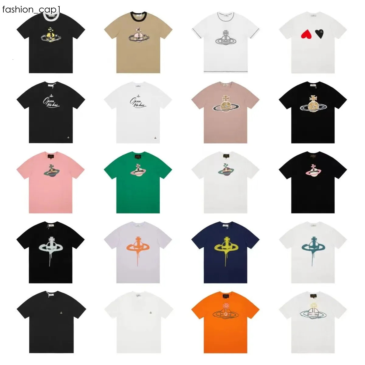 2024 vivid695 Shirt Mens T Shirts Europe France Letter Graphic Printing Fashion Mens Short Sleeve Tshirt Women Clothes Casual Cotton Tees west Shirt C5f