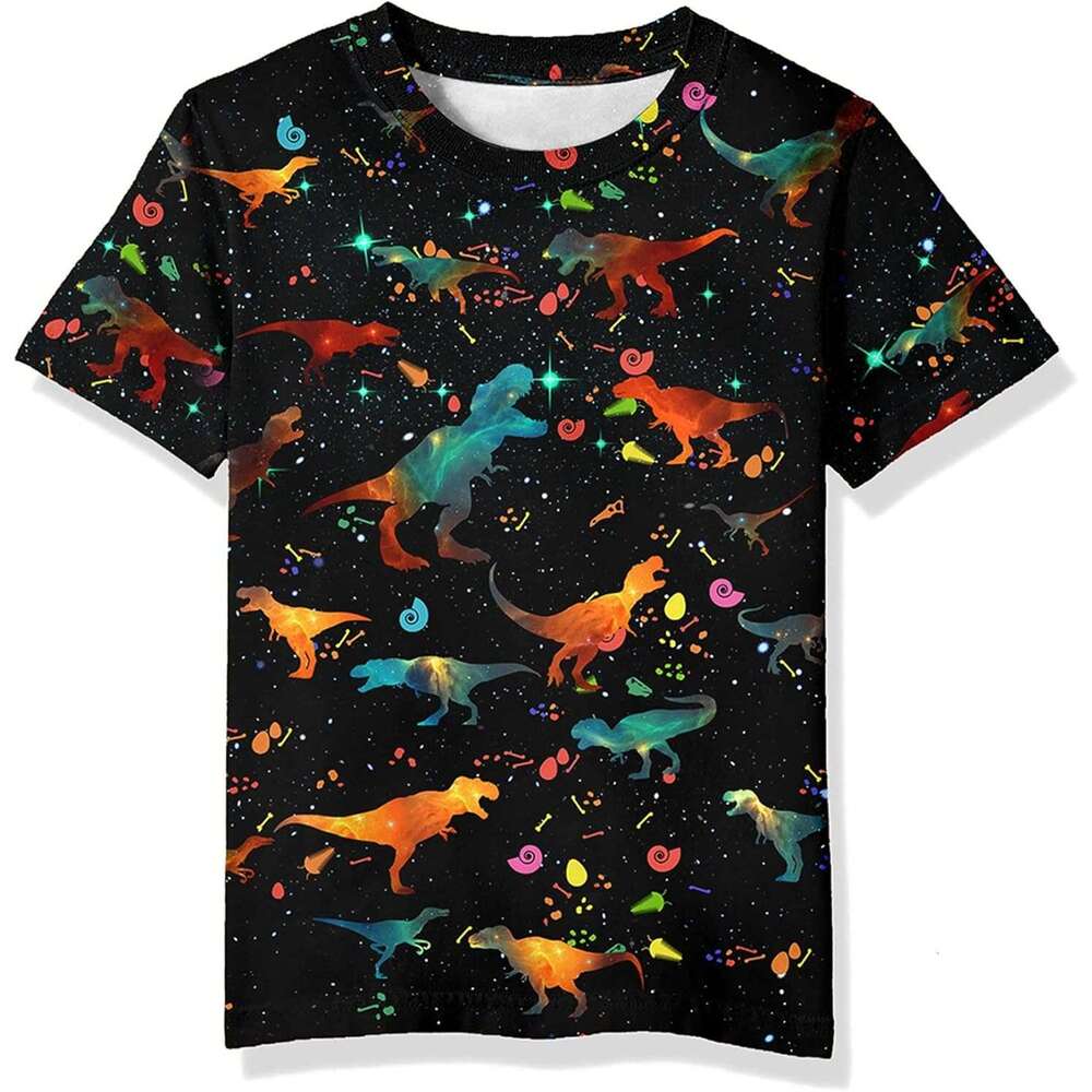 2024 T shirt Mens Teens Shirts 3D Print Colorful Design Graphic Tee Shirt with Short Sleeve shirts tshirt graphic tee Casual tops summer clothes Short