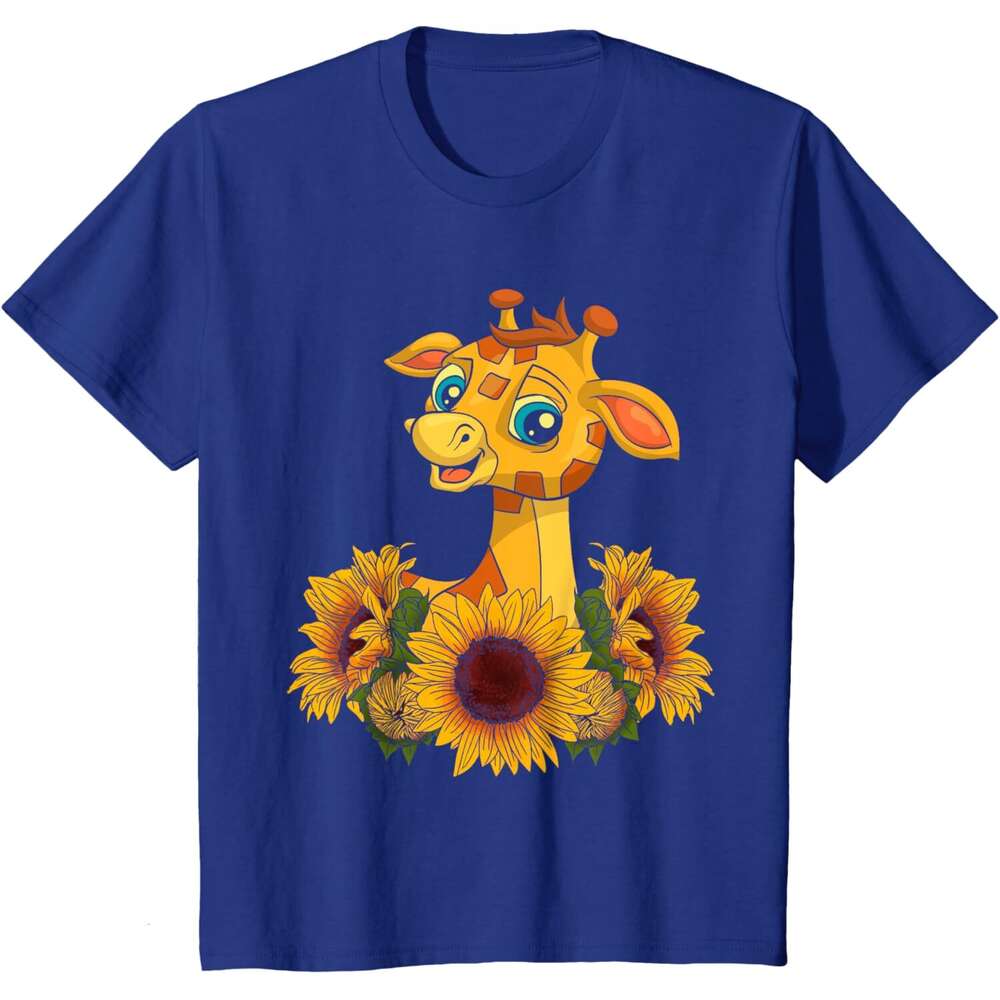 T shirt Mens Suower Safari Africa Animal Toddlers Kids Gift Giraffe T-Shirt shirts tshirt graphic tee Casual tops summer clothes Short sleeve Free shi