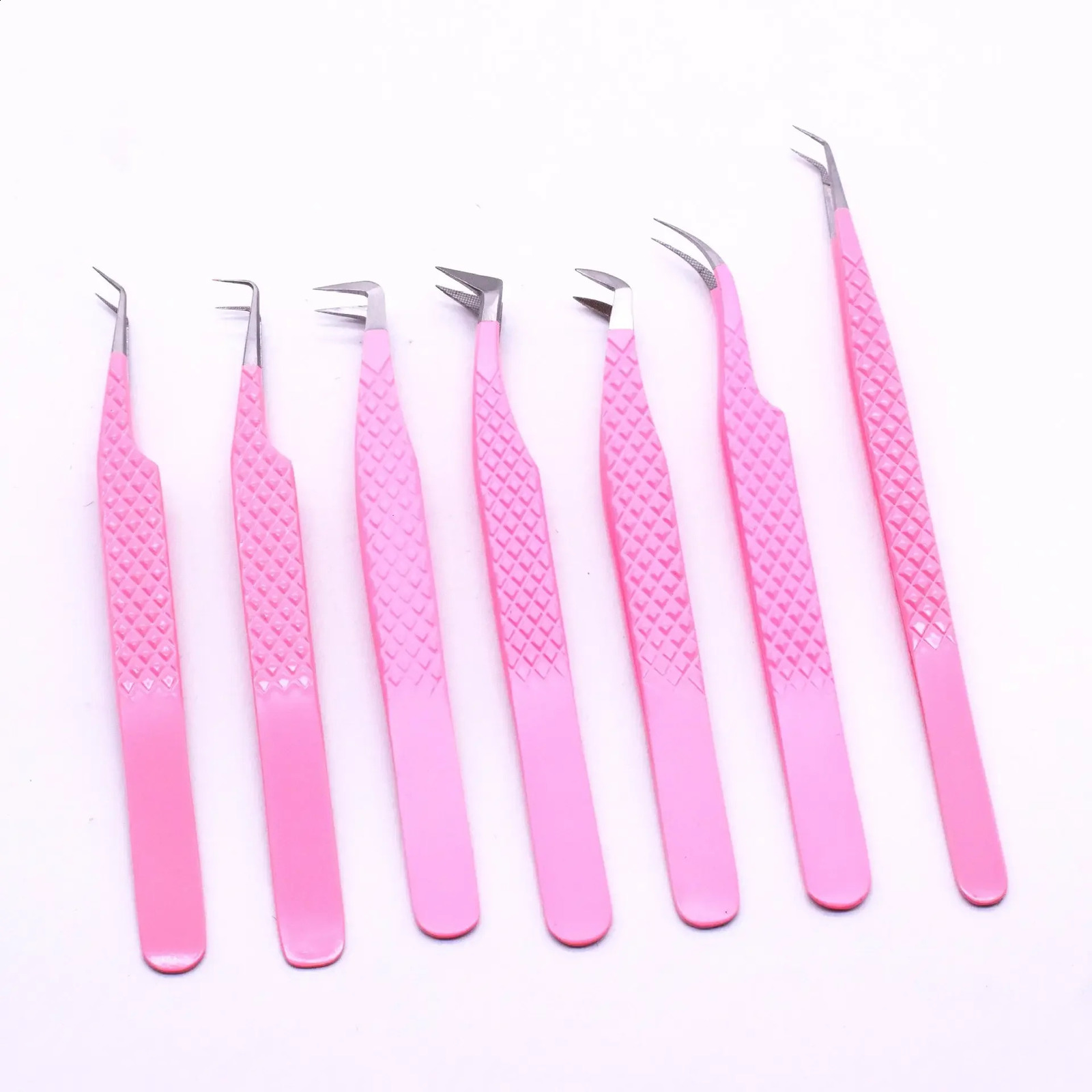 High precision factory supply of pink fiber optic tip twisting machine for eyelash curler thread interlocking 240729