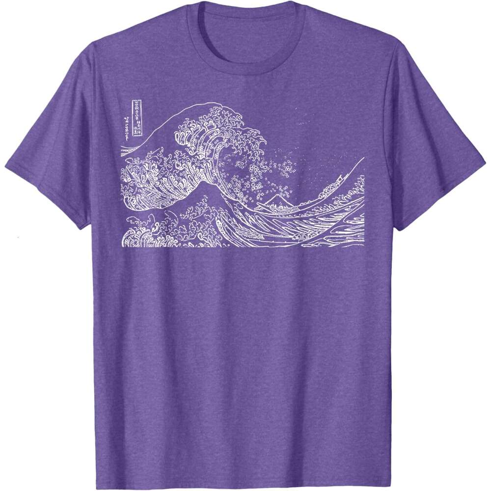 T shirt Mens Japanese Wave Ocean Traditional Japan Graphic T-Shirt shirts tshirt graphic tee Casual tops summer clothes Short sleeve Free shipping