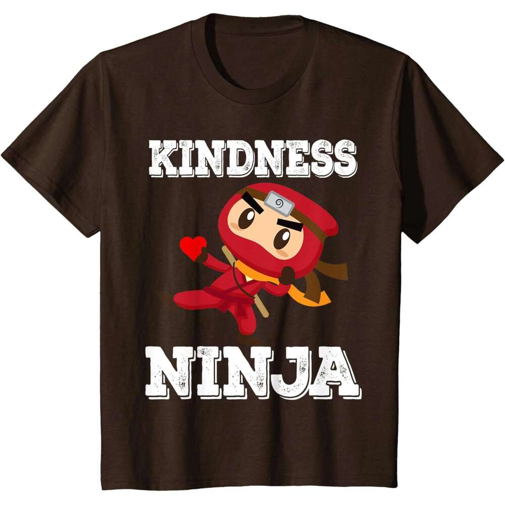 T shirt Mens Anti Bullying Kindness Ninja School Teacher Student T-Shirt tshirt graphic tee Casual tops summer clothes Short sleeve Free shipping