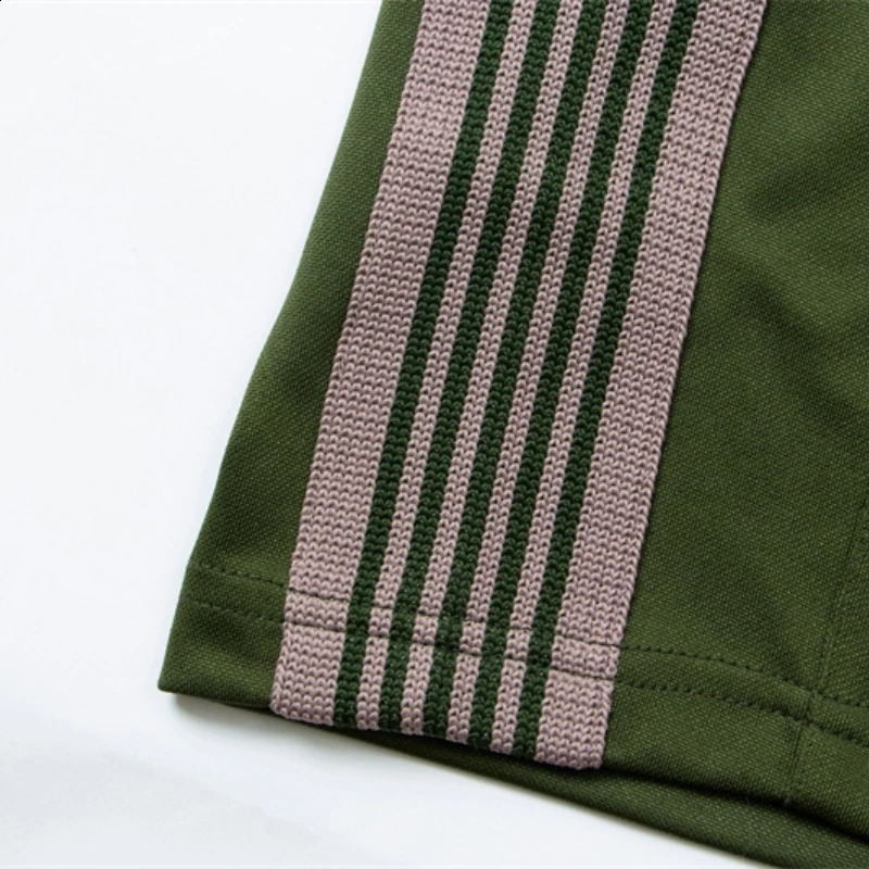 Fashion Nee dles Butterfly Embroidery Striped Sweatpants Loose Casual Mens Womens Wide Leg Pants 240805