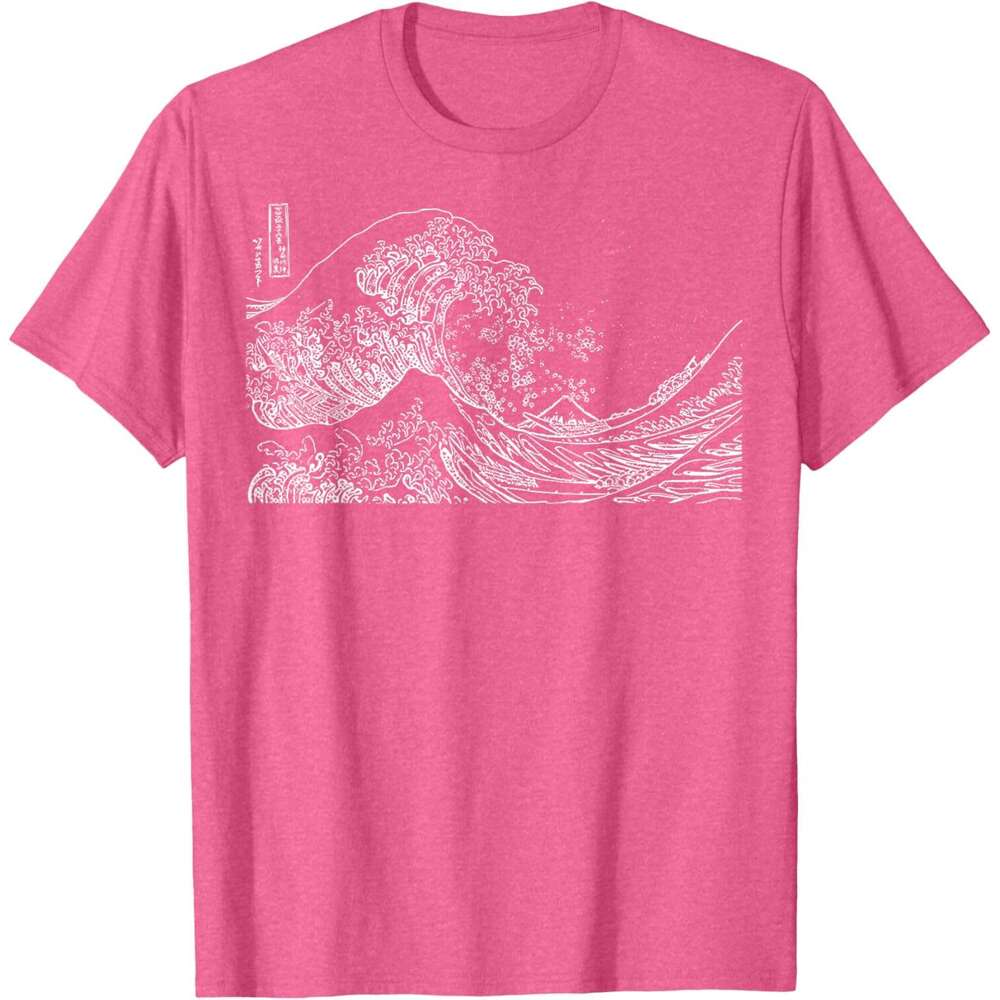 T shirt Mens Japanese Wave Ocean Traditional Japan Graphic T-Shirt shirts tshirt graphic tee Casual tops summer clothes Short sleeve Free shipping