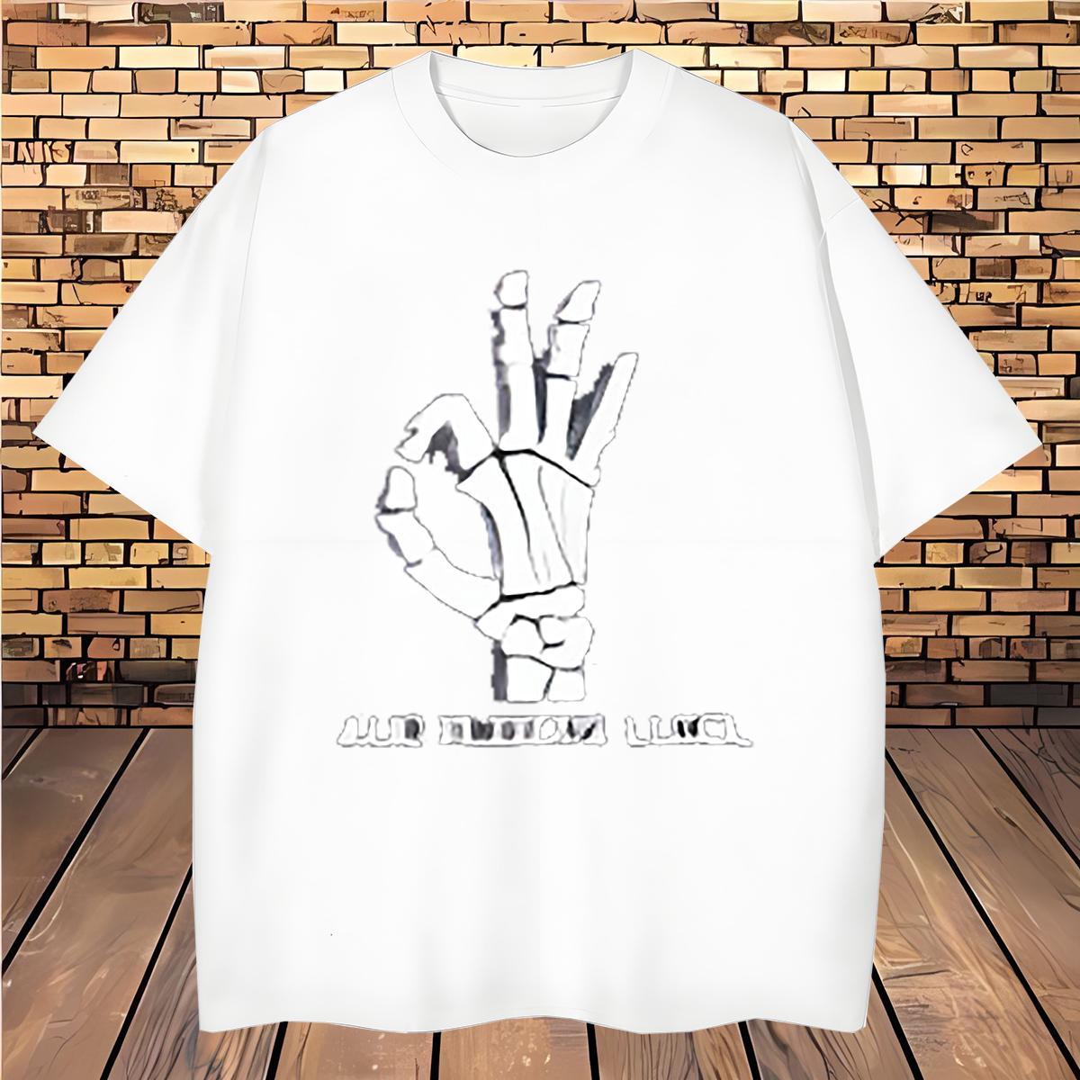Mens T Shirts 230g 100% Cotton hands Home Outdoor Crew Neck DIY Logo Oversized Men Clothes T-Shirt 2024 New Classic Tees