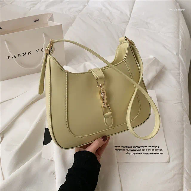 Shoulder Bags 2024 Spring Underarm Fashion Single Crossbody Simple And Generous Solid Color Messenger Handbag Women's Small Bag