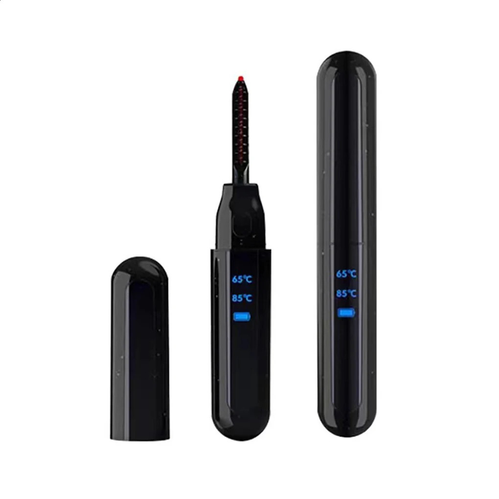 Easy to electrically heat eyelash curler rechargeable longlasting beauty 240729