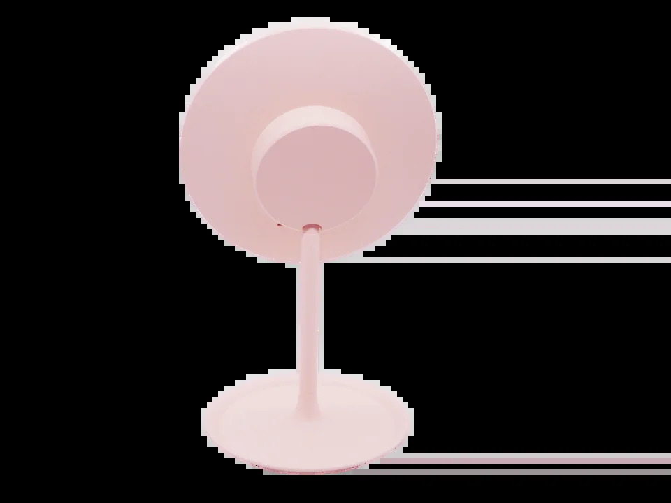 Makeup mirror with light white LED daylight makeup desktop detachable ode micro USB charging 240729