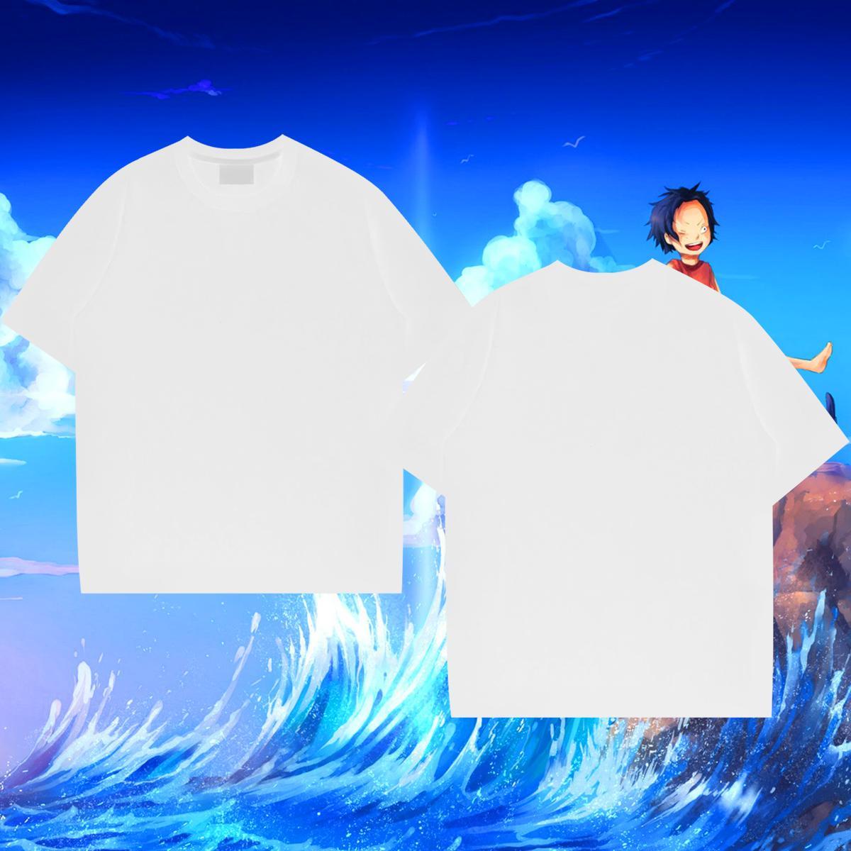 2024 New Mens T Shirts 230g 100% Cotton halloween Outdoor Top Tees O Neck Short Sleeves Unisex Mens Tshirts Black White