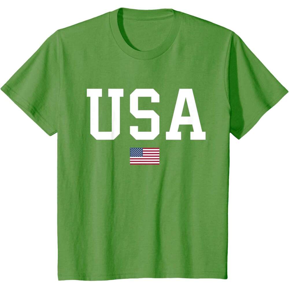 T shirt Mens USA T Shirt Women Men Patriotic American Flag July 4th T-Shirt shirts tshirt graphic tee Casual tops summer clothes Short sleeve Free shi