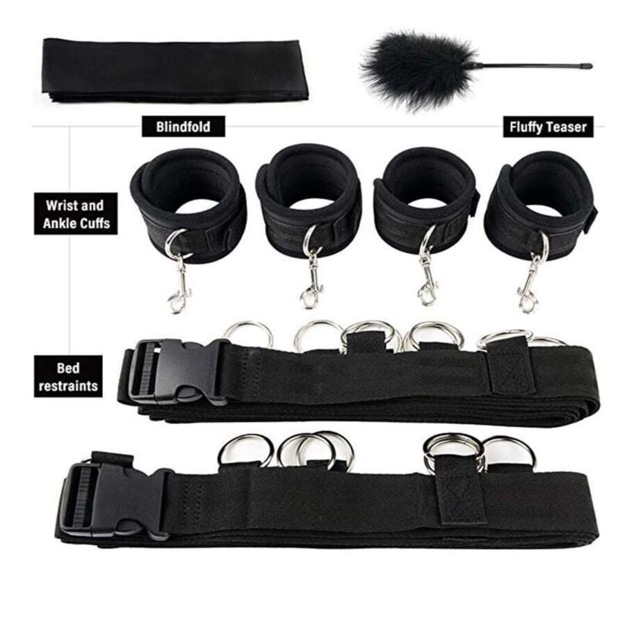 Cheap SM Bed Straps Adult Bondage Straps SM Sets Hand Cuff For Couple Life