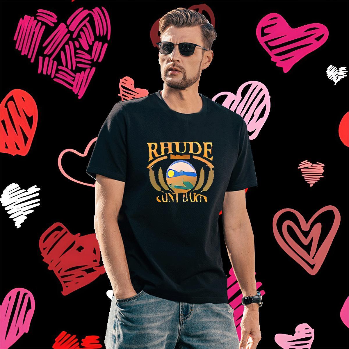 Fashion T-Shirts icon 230g Pure Cotton Tshirt for Man Woman Daily Outfit Breathable Crew Neck DIY Logo Oversized Loose Fit Tops Shirt